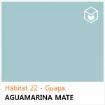Hábitat 22 - Guapa Aguamarina Mate