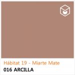 Hábitat 19 - Miarte Mate 016 Arcilla