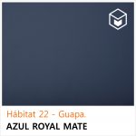 Hábitat 22 - Guapa Azul Royal Mate