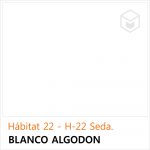 Hábitat 22 - H-22 Seda Blanco Algodón