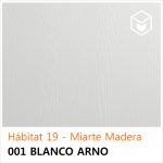 Hábitat 19 - Miarte Madera 001 Blanco Arno