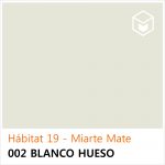 Hábitat 19 - Miarte Mate 002 Blanco Hueso