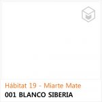Hábitat 19 - Miarte Mate 001 Blanco Siberia