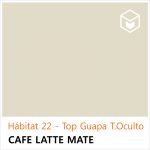Hábitat 22 - Top Guapa Tirador Oculto Café Latte Mate