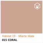 Hábitat 19 - Miarte Mate 015 Coral