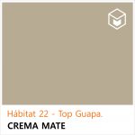 Hábitat 22 - Top Guapa Crema Mate