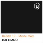 Hábitat 19 - Miarte Mate 020 Ebano