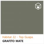 Hábitat 22 - Top Guapa Grafito Mate