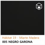 Hábitat 19 - Miarte Madera 005 Negro Garona