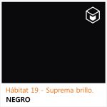 Hábitat 19 - Suprema brillo Negro