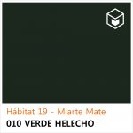 Hábitat 19 - Miarte Mate 010 Verde Helecho