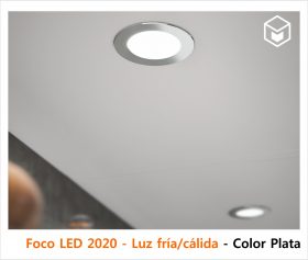 Complementos - Iluminación - Foco LED 2020 - Luz cálida/fría