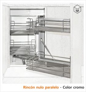 Complementos - Interiorismo Neo - Rincón nulo paralelo - Color cromo