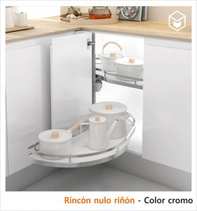 Complementos - Interiorismo Serie - Rincón nulo rincón - Color cromo
