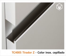 Complementos - Tirador TC4005 Z - Color inox. cepillado