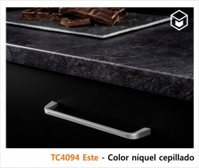 Complementos - Tirador TC4094 Este - Color níquel cepillado